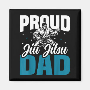 Jiu Jitsu Dad Father Proud Jiu Jitsu Dad Magnet