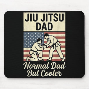 Jiu jitsu dad like a normal dad but cooler vintage mouse pad