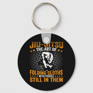 Jiu-Jitsu Definition Funny BJJ Brazilian Jiu Jitsu Keychain
