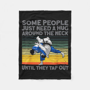 Jiu Jitsu Design For Men Women Kids Bjj Brazilian Fleece Blanket