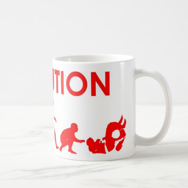 Jiu Jitsu Evolution Coffee Mug (Right)
