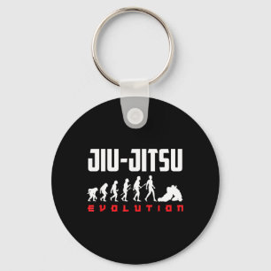 Jiu-Jitsu Evolution Martial Arts Grappling BJJ Keychain