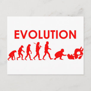 Jiu Jitsu Evolution Postcard