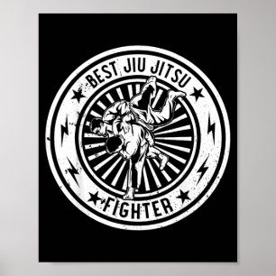 Jiu Jitsu Fighter - Brazilian Jiu Jitsu Fighter Poster