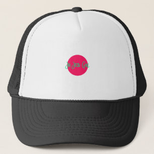 Jiu Jitsu Girl Brazilian Training BJJ Roll Submiss Trucker Hat