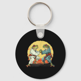 Jiu-Jitsu Kickboxing Judo Toad MMA Martial Arts Keychain