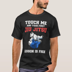 Jiu Jitsu Lesson  BJJ Grappling Pandas T-Shirt