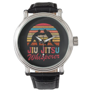 Jiu Jitsu Martial Art Whisperer Retro Vintage Watch