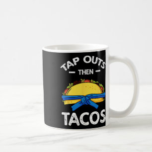 Jiu Jitsu Martial Arts Taco Jujutsu Cinco De Mayo Coffee Mug