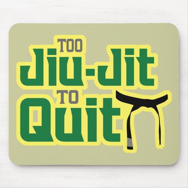 Jiu-Jitsu Mouse Pad (Front)