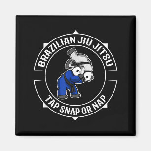 Jiu Jitsu Panda - BJJ and Judo Magnet