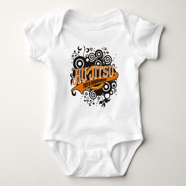Jiu Jitsu - Path to Enlightenment Baby Bodysuit (Front)