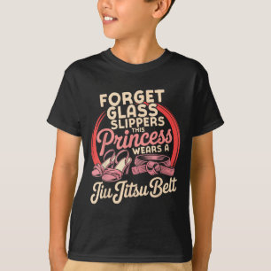 Jiu Jitsu Retro Vintage Forget Glass Slippers This T-Shirt