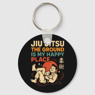 Jiu Jitsu Retro Vintage This is My Jiu Jitsu Shirt Keychain