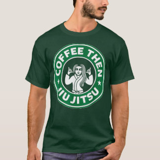 Jiu Jitsu s Coffee Lover Men Kids Boys BJJ MMA T-Shirt