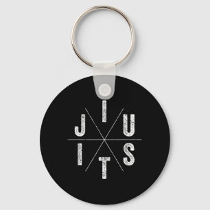 JIU Jitsu Shirt BJJ Keychain