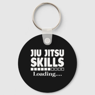 Jiu Jitsu Skills Loading Shirt - Funny BJJ Keychain