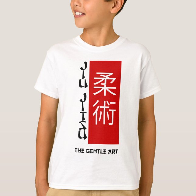 Jiu Jitsu - The Gentle Art T-Shirt (Front)