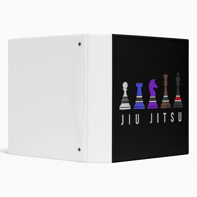 jiu jitsu training   chess, gift  bjj with text. binder (Background)