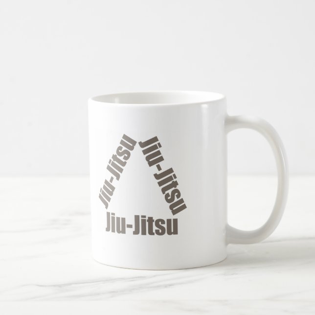 Jiu-Jitsu Triangle Coffee Mug (Right)