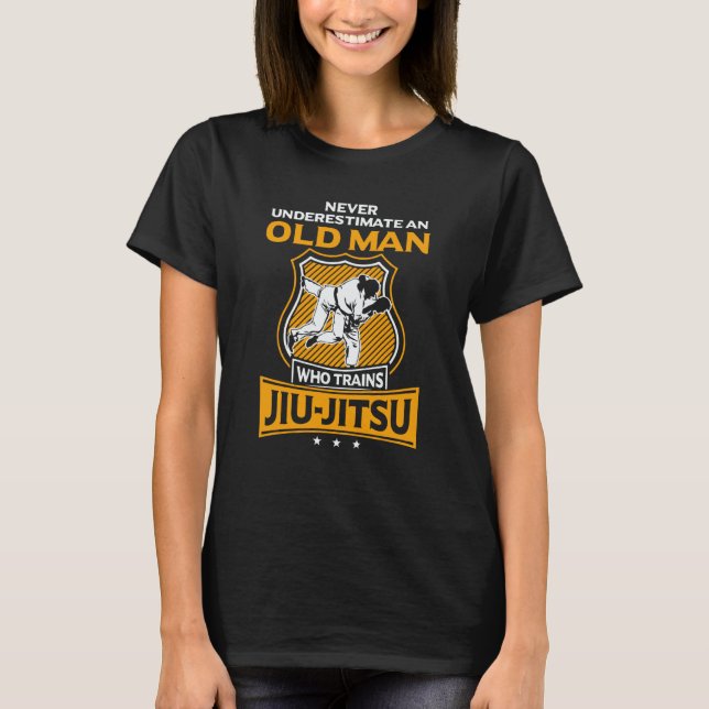 Jiu Jitsu Uncle Godfather BJJ Dad T-Shirt (Front)