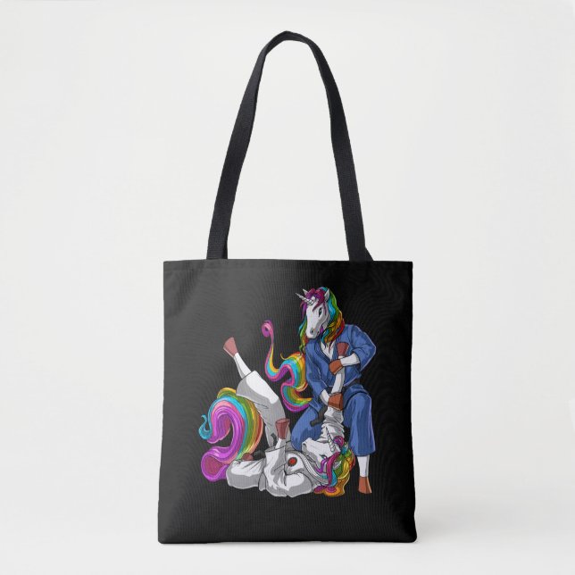 Jiu-Jitsu Unicorns Tote Bag (Front)