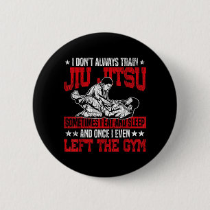 Jiu Jitsu Vintage I DonT Train Jiu Jitsu I 2 Inch Round Button