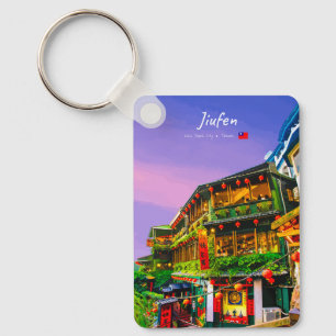 Jiufen, Taiwan - Ancient Teahouse Classic Keychain