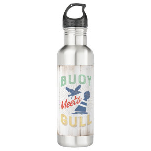 JJ72 Buoy Meets Gull.tif 710 Ml Water Bottle