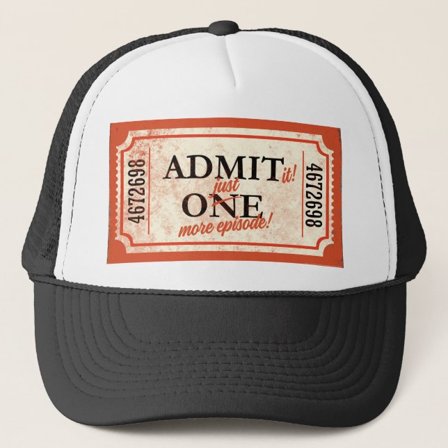 JJ82 Just One More.tif Trucker Hat (Front)