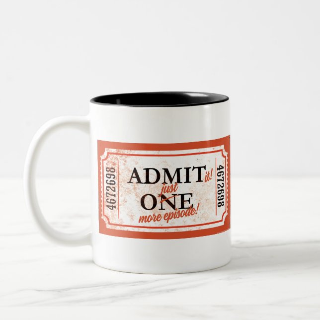 JJ82 Just One More.tif Two-Tone Coffee Mug (Left)