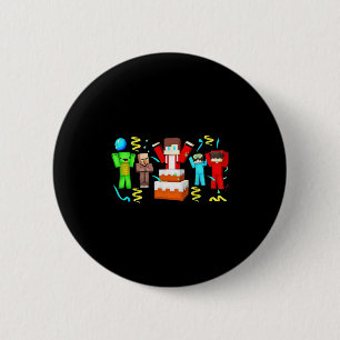 Jj And Mikey Happy Birthday! 2 Inch Round Button
