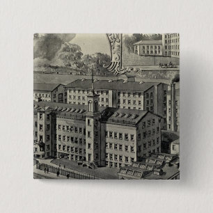 JJ Regan Factory 2 Inch Square Button