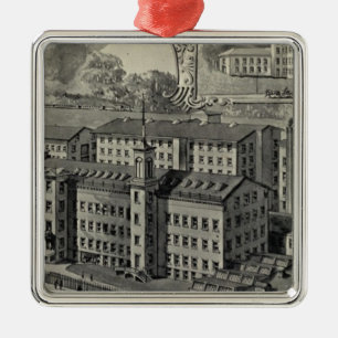 JJ Regan Factory Metal Ornament