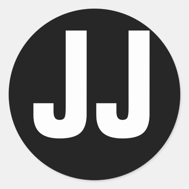JJ Tribute Classic Round Sticker (Front)