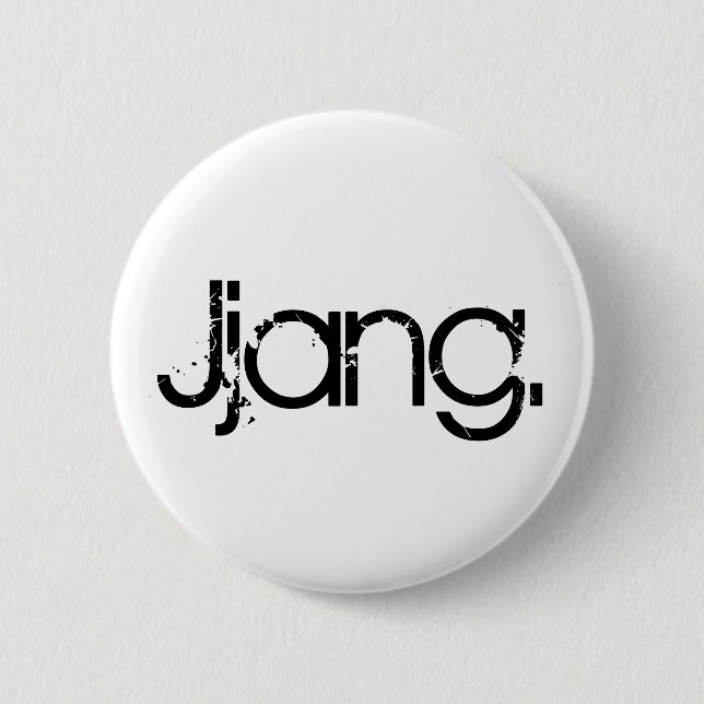 Jjang. 2 Inch Round Button (Front)