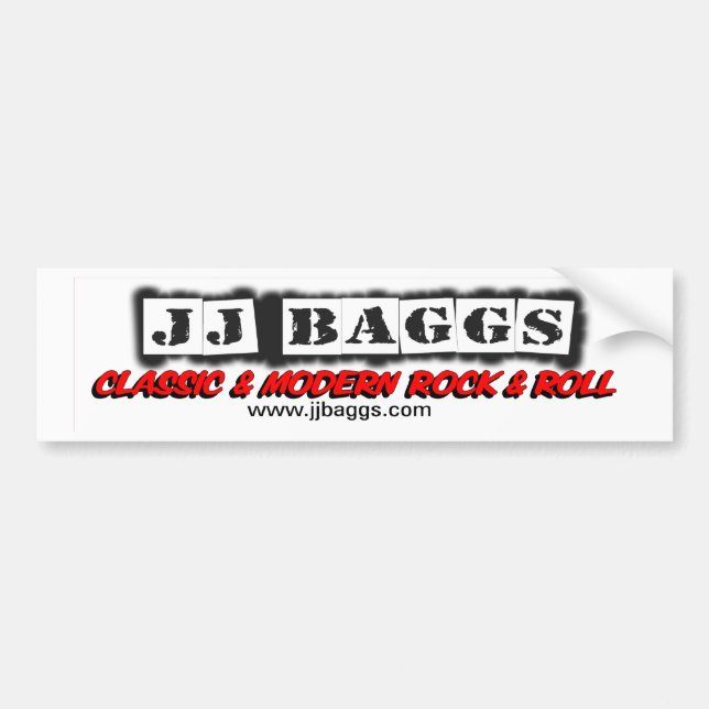jjbaggs1 bumper sticker (Front)