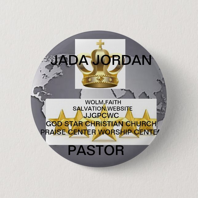 JJGPCWC DIEU STAR CHRISTIAN CHURCH BADGE ERASER (Devant)