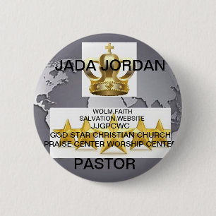 JJGPCWC DIEU STAR CHRISTIAN CHURCH BADGE ERASER