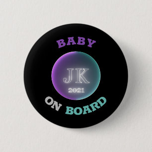 JK 2021 Badge Baby On Bigger Letters