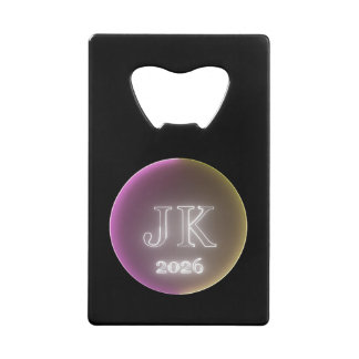 JK 2026 Bottle Opener Credit Card Bottle Opener