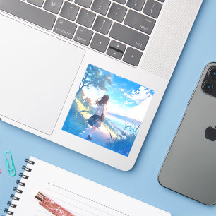 JK Stickers in the Back Sushi Musume GenerativeA