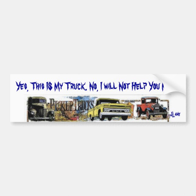 JLane* Bumper Sticker Collection (Front)