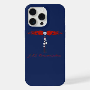 JML Communications Tower Logo iPhone 15 Pro Max Case