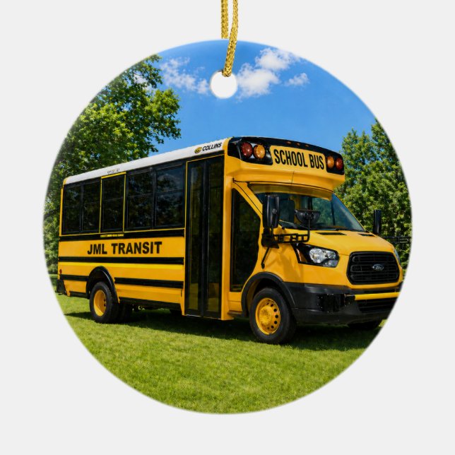 JML Transit Ceramic Ornament (Front)