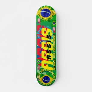 JMT BRAZIL ASSIS 7 3/4" Skateboard Deck