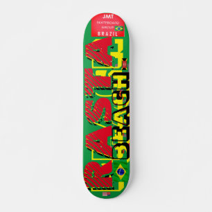 JMT BRAZIL  RASTA  BEACH 7 3/4" Skateboard Deck