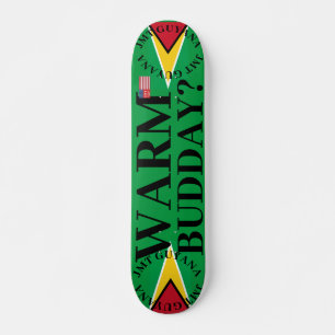 JMT GUYANA   WARM BUDDAY 7 3/4" Skateboard Deck