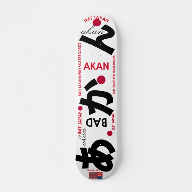 JMT JAPON AKAN 7 3/4" Skateboard Deck (Devant)