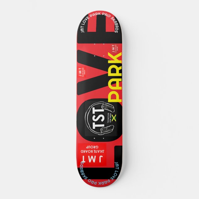 JMT LOVE PARK  Skateboard (Front)